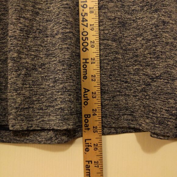 Under Armour hooded tshirt womens XL Xlarge blue long sleeve loose drawstring - Picture 6 of 8